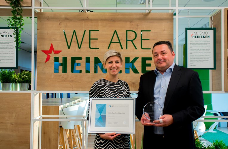 Tvrtka HEINEKEN Hrvatska dobila prestižno priznanje